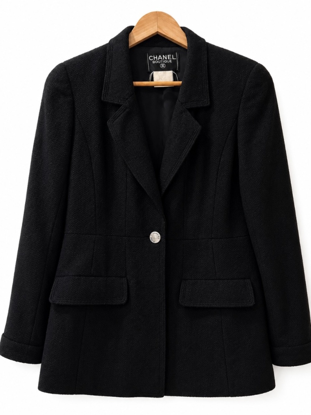 Authentic Vintage Black Chanel Jacket